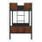 Bunk Bed Modern Style Steel Frame Bunk Bed with safety rail, built-in ladder-101953798