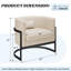 Chaise d'appoint rembourrée-371432175