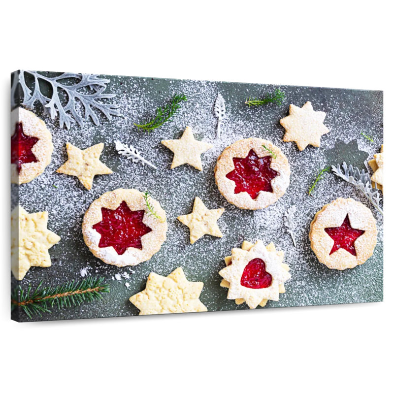 Biscuits Senne Festive Linzer, H 20 po x l 30 po