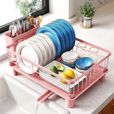 Adjustable Stainless Steel Dish Rack