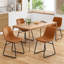Chaise rembourrée en similicuir Ipke-1486414071