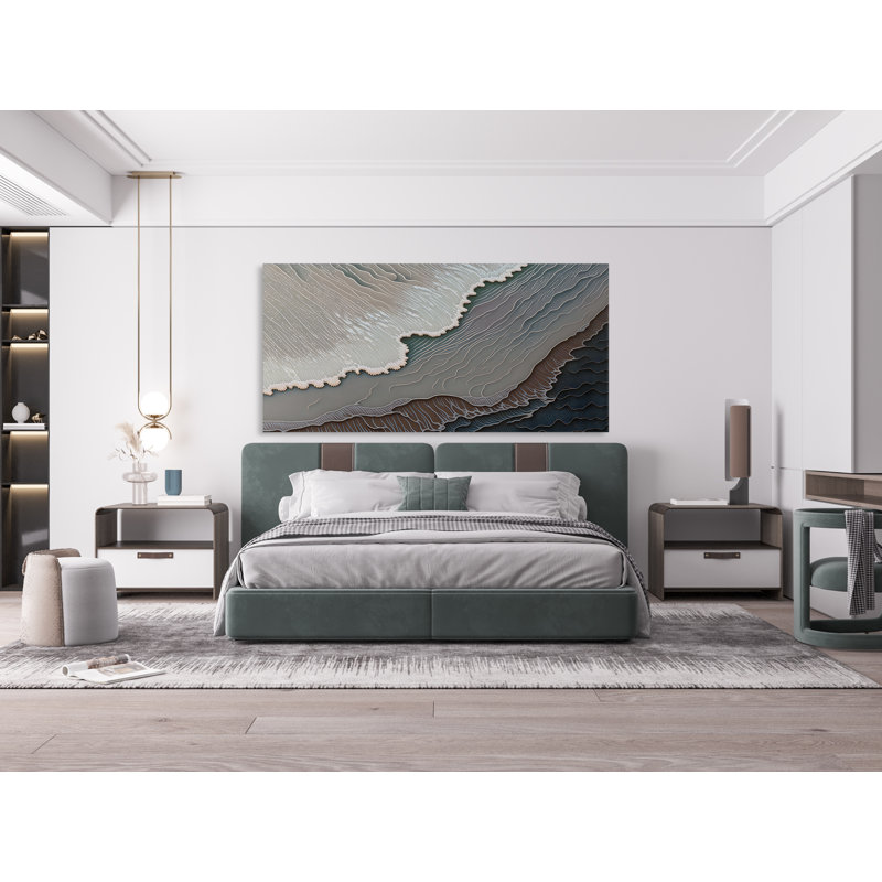 Modern Earth 235, 18" H x 36" W