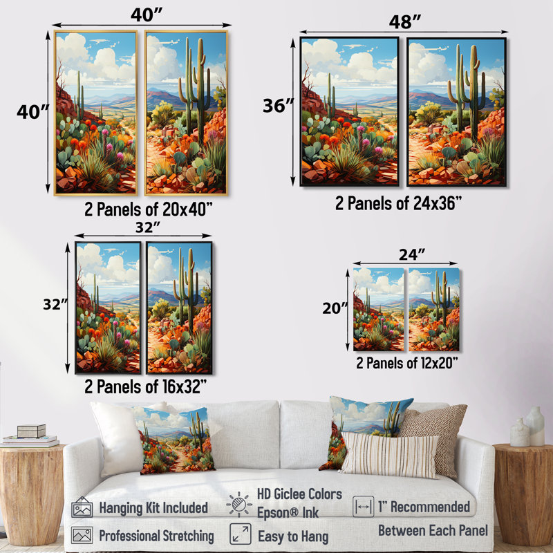 Mariolino - ensemble d'art mural traditionnel de 2, Black, 36" H x 48" W, Impression encadrée flottante