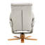 Faux Leather Manual Swivel Recliner with Ottoman-93675865