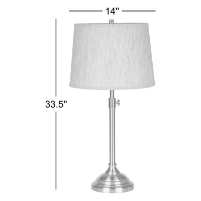 Lampe de table 34 po Caitlynne