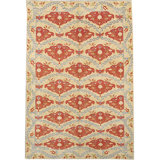 Tibetan Wool Damask Area Rug