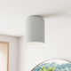 Sumatra Single Light Ceramic Flush Mount