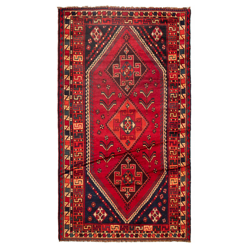 Tapis rouge unique 5 pi 3 po x 9 pi 3 po Melis