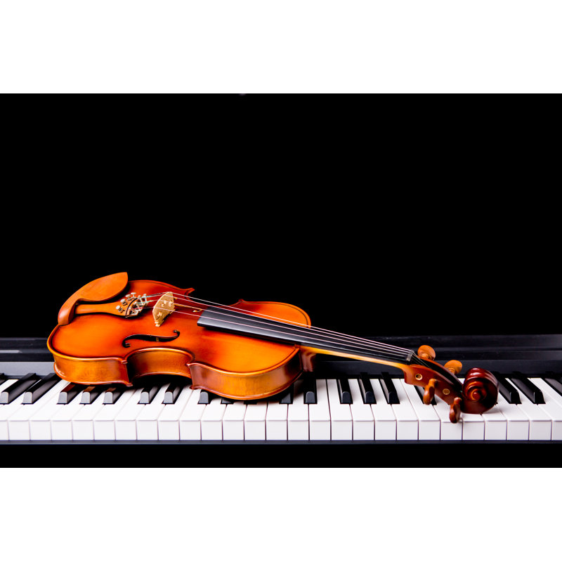 Violin - Wrapped Canvas Print, 51cm H x 76cm W x 3.8cm D