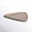 Plateau en bois de manguier, forme triangulaire
