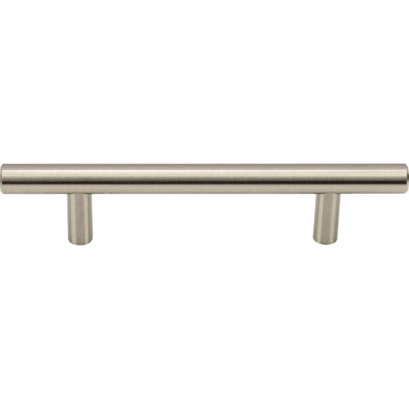 3 3/4" Center to Center Bar Pull, Brushed Satin Nickel