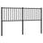 Demarrio vidaXL Durable Metal Headboard, Modern Style-37251593-37251588