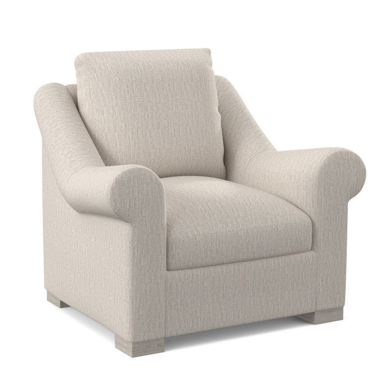 Chaise Canyon, Bisque, Viscose brouillards blancs