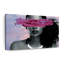 Portrait de fille urbaine en peinture rose-1080095054
