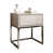 silver chrome/ Handleless opening system,