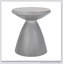 Table d'appoint d'extérieur en béton léger