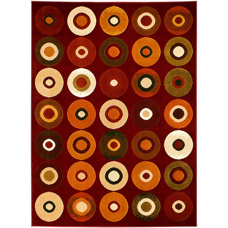 Geometric Indoor Rug, 7'10" x 10'2"