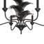 6-Lights Dimmable Ceiling Chandeliers with Leaf-348680312