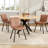 Round Dining Table for 4 - 6 People