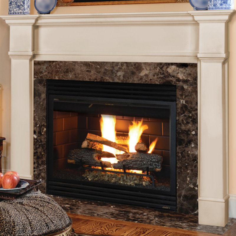 The Richmond Fireplace Mantel Surround, 70.625"Width, 48" Interior width