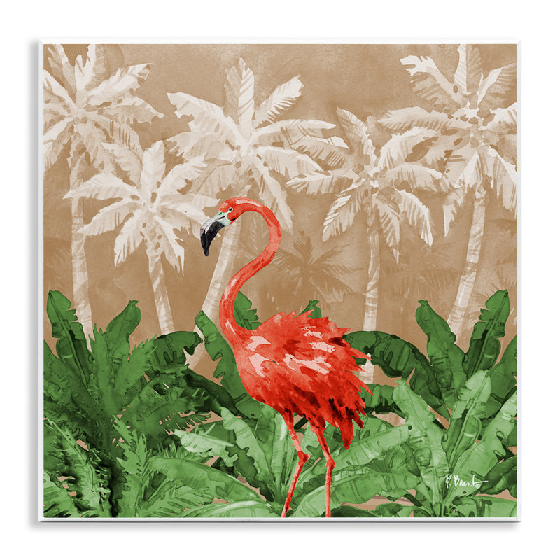 «Flamingo Jungle Scenery» par Paul Brent