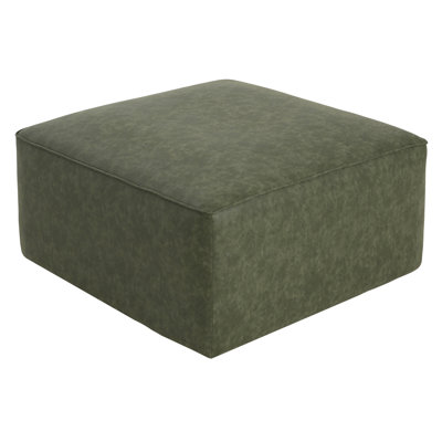 Orrey PU Leather Upholstered Ottoman by Latitude Run