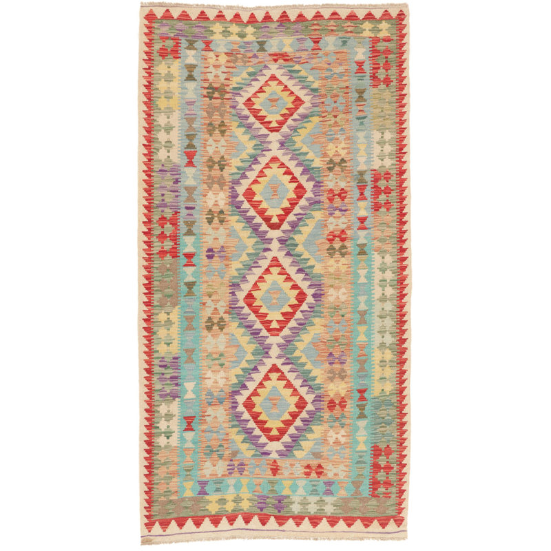 Southwestern Wool Hand Woven Area Rug