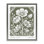 «Wild Blooms over Green», art mural encadré sur toile flottante