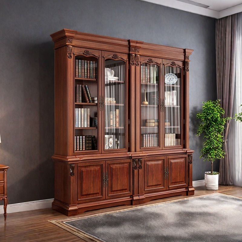 Bibliothèque de style américain
