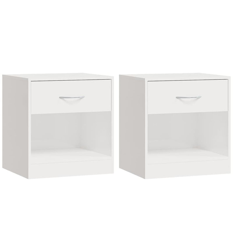 Doraville 1 Drawer Bedside Table, Grey
