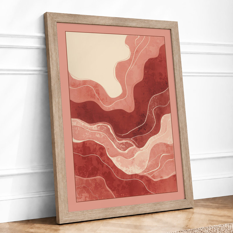 Stratified Forms Minimalist - Print, Oak, A4 - 29.7 x 21.0 cm
