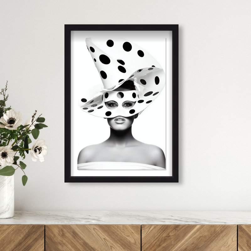 Spotted Sovereign Print by Oliver Gal, 25.5"H x 17.5"W, Black Shadowbox