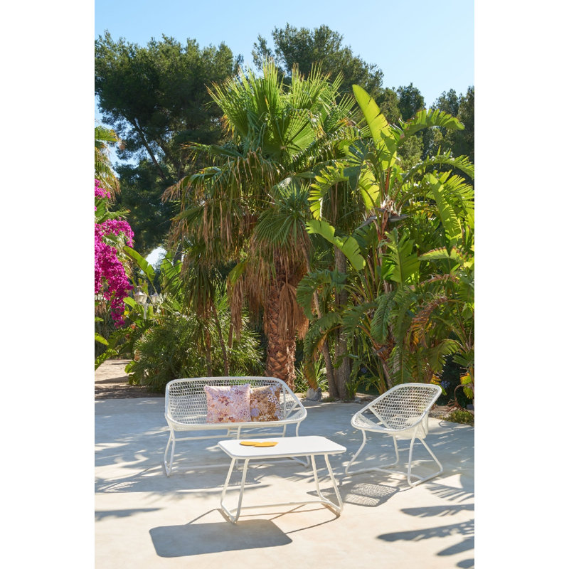 Sixties Outdoor Coffee Table, Acapulco Blue