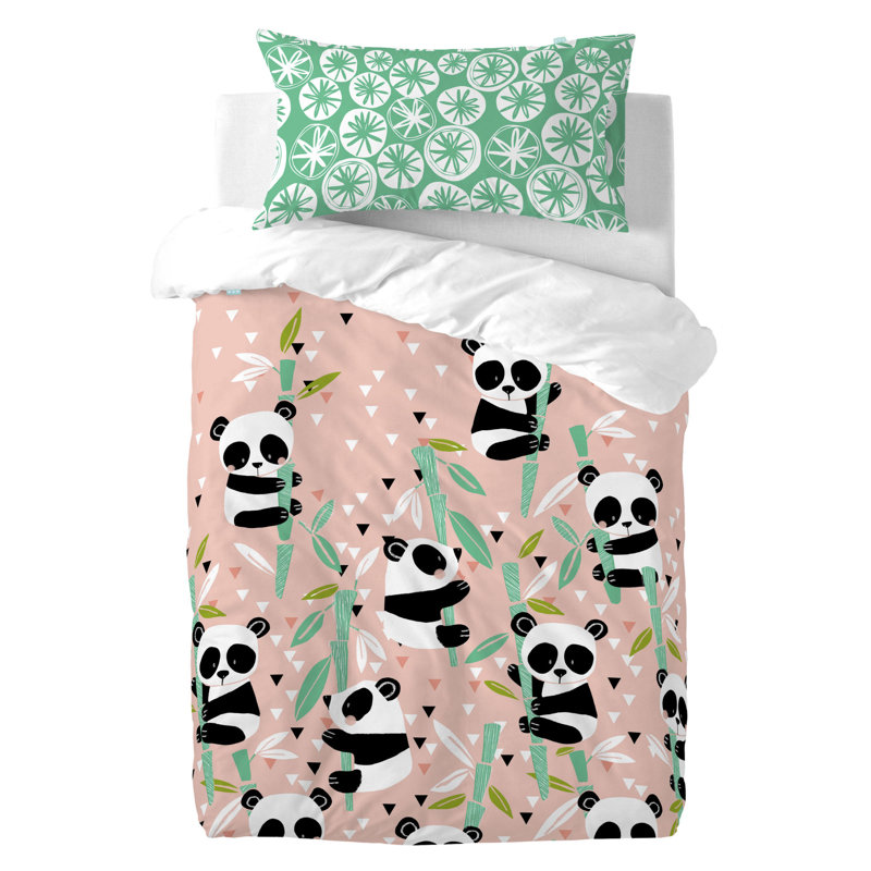 Killian 2 - Piece Cot Bedding Set, 100cm W x 135cm L, Pink