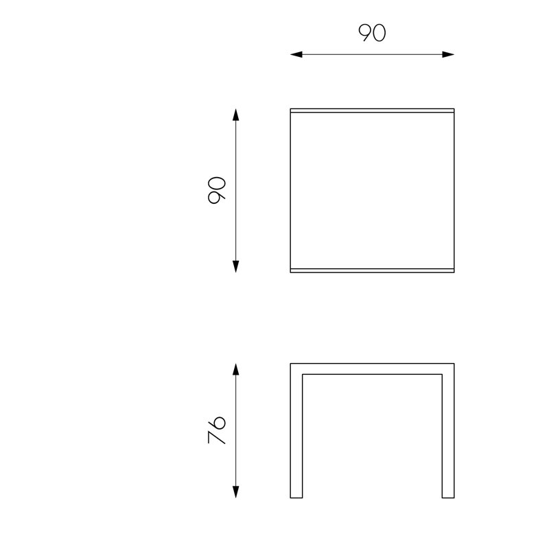 Brigham Extendable Dining Table, White