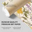 «Botanical Wildflowers Pattern III Cottage», reproduction d'art non encadrée