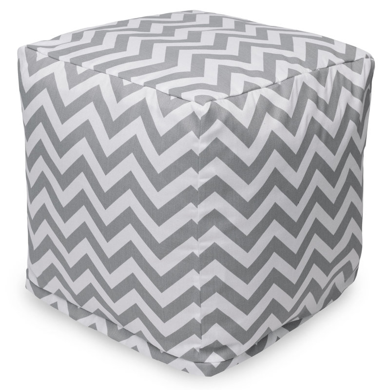 Blisston Outdoor Ottoman, Gray