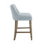 Tabouret de comptoir rembourré Bedford Delaney