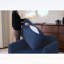 Fauteuil d'appoint en velours côtelé avec poches de rangement latérales-131240917
