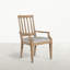Mathis Wood Sculpted Back Dining Arm Chair-1754084785