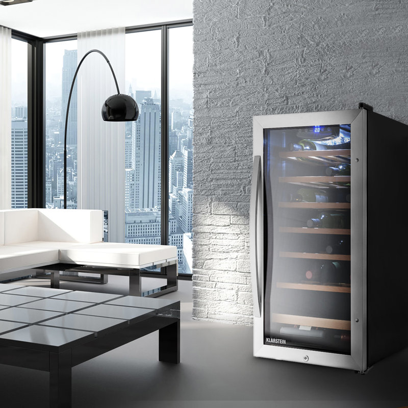 Klarstein Single Zone 48cm Freestanding 26 Bottle