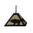 Lone Bear 1 - Light Black Unique/Statement Pendant