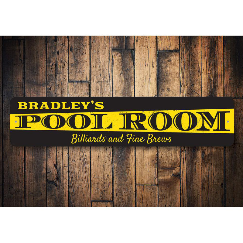 Plaque de billard en aluminium, H 6 po x l 24 po x P 0,06 po