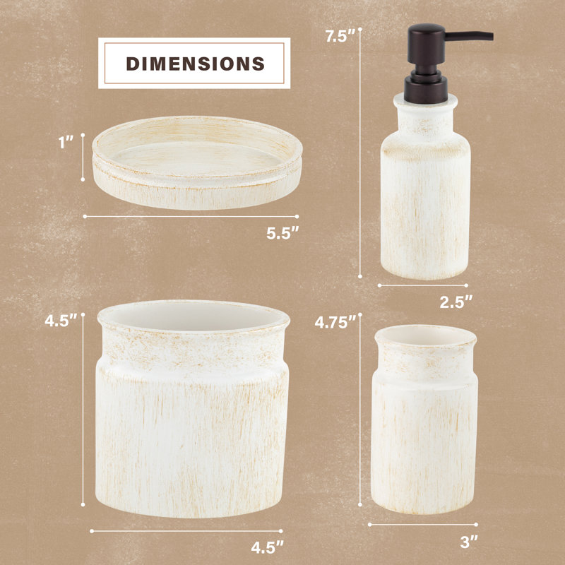Ensemble rustique de luxe 4 pièces