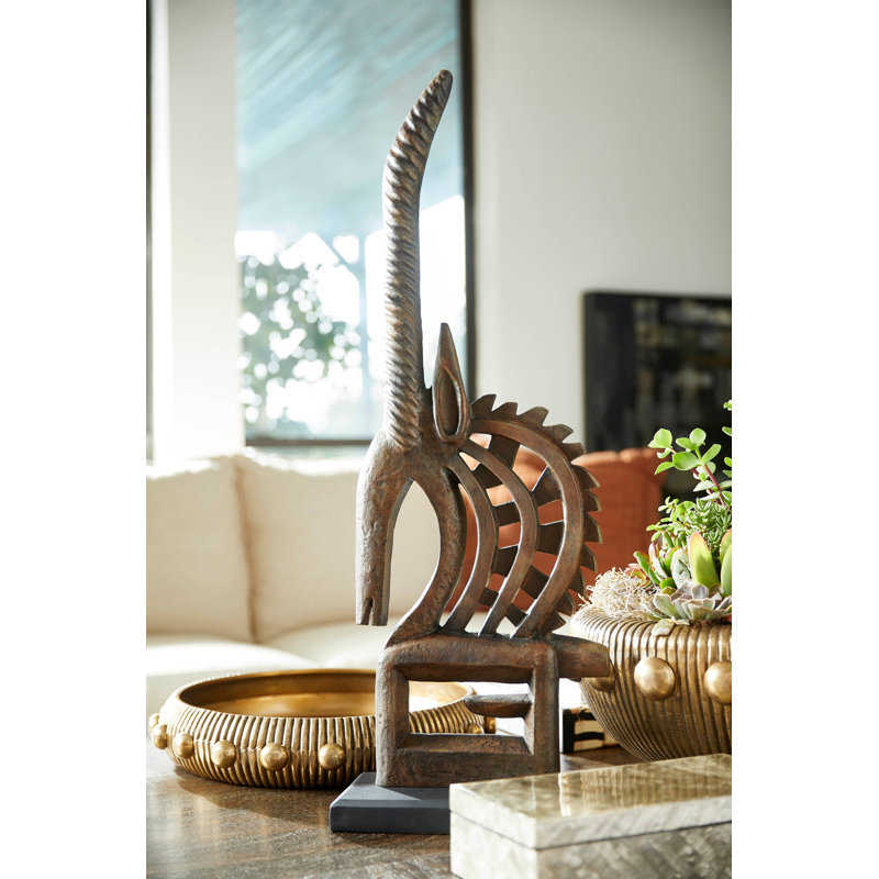 Antelope Chi Wara Figurines & Sculptures