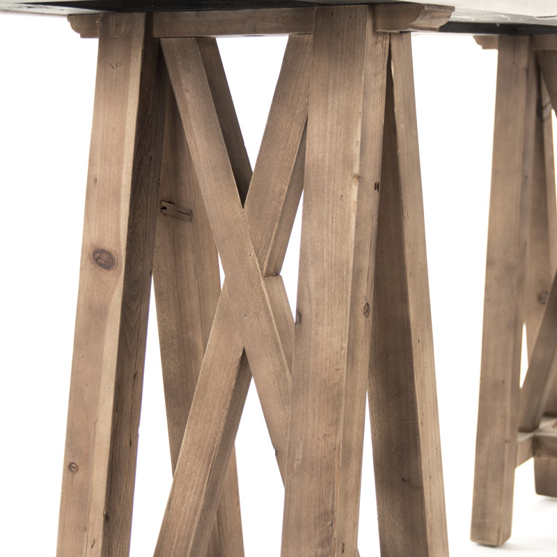 Doux 70.5'' W Solid Wood Console Table