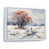 Cadre flottant blanc