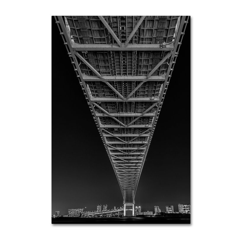 « direct under », reproduction de photo sur toile tendue, H 19 po x l 12 po