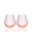 Phoebe Handmade Crystal Stemless Wine Glass-1373594035