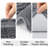 Absorbent Bath Mat Bathroom Rug (Set of 5)-632605078